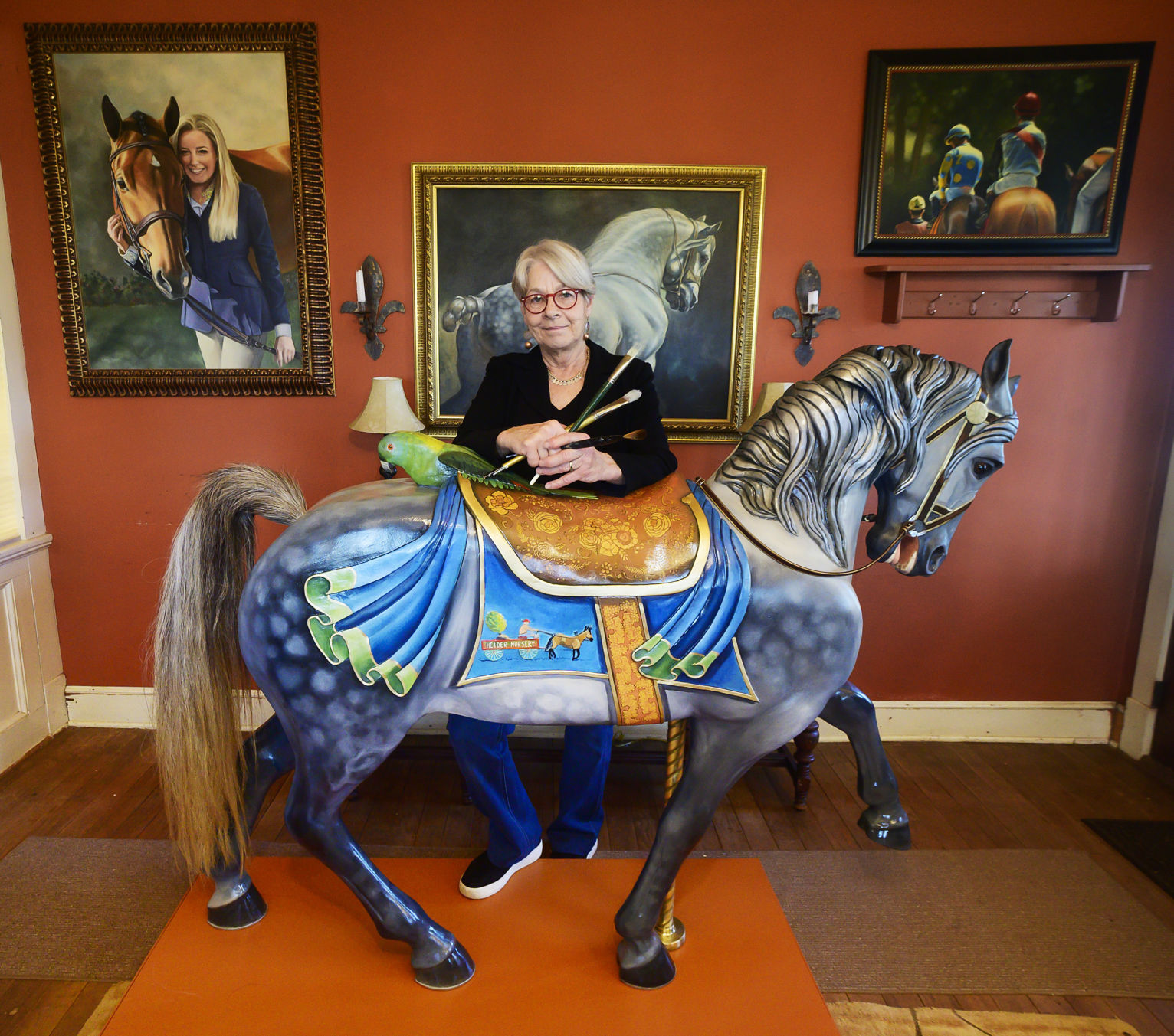 sy Linda Luster carousel horse 1